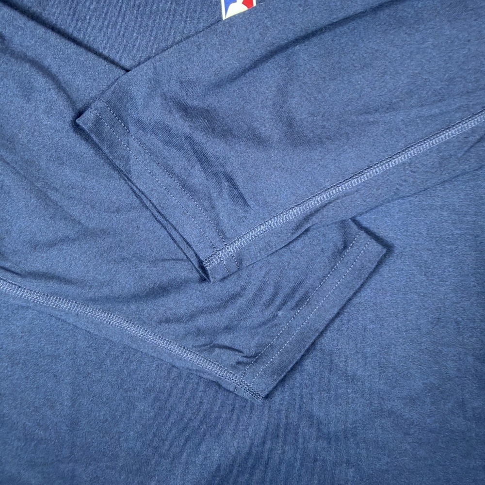 Nike Memphis Grizzlies Basketball Dri-FIT Long Sleeve Shirt Men's 2XL Blue NBA - Picture 8 of 12
